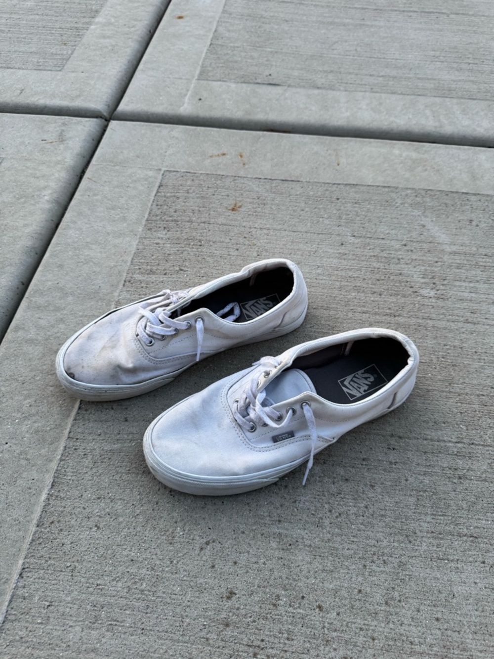 Vans Era White 10.5